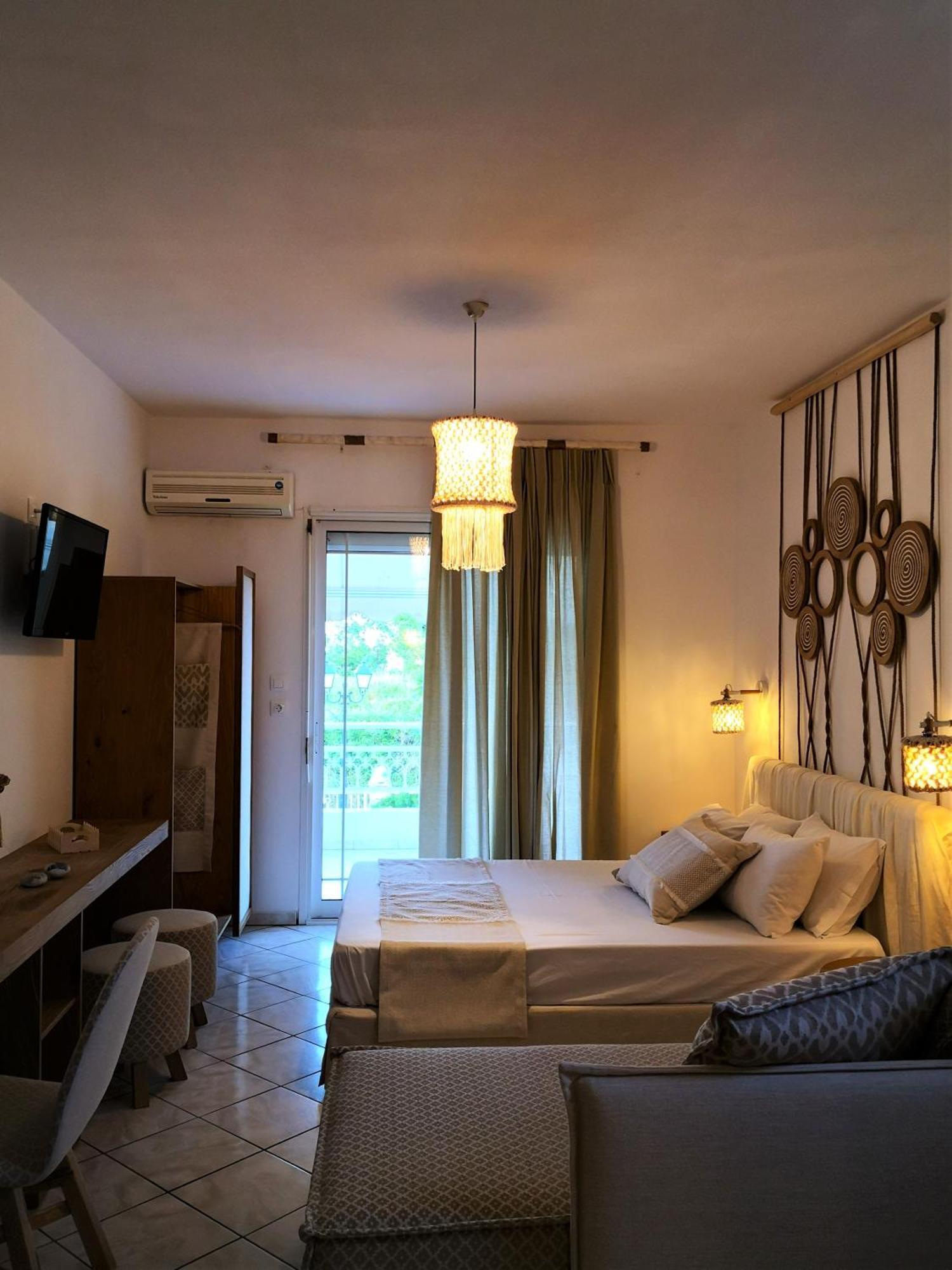 Porto Thassos Apartments & Studios سكالا بوتامياس الغرفة الصورة