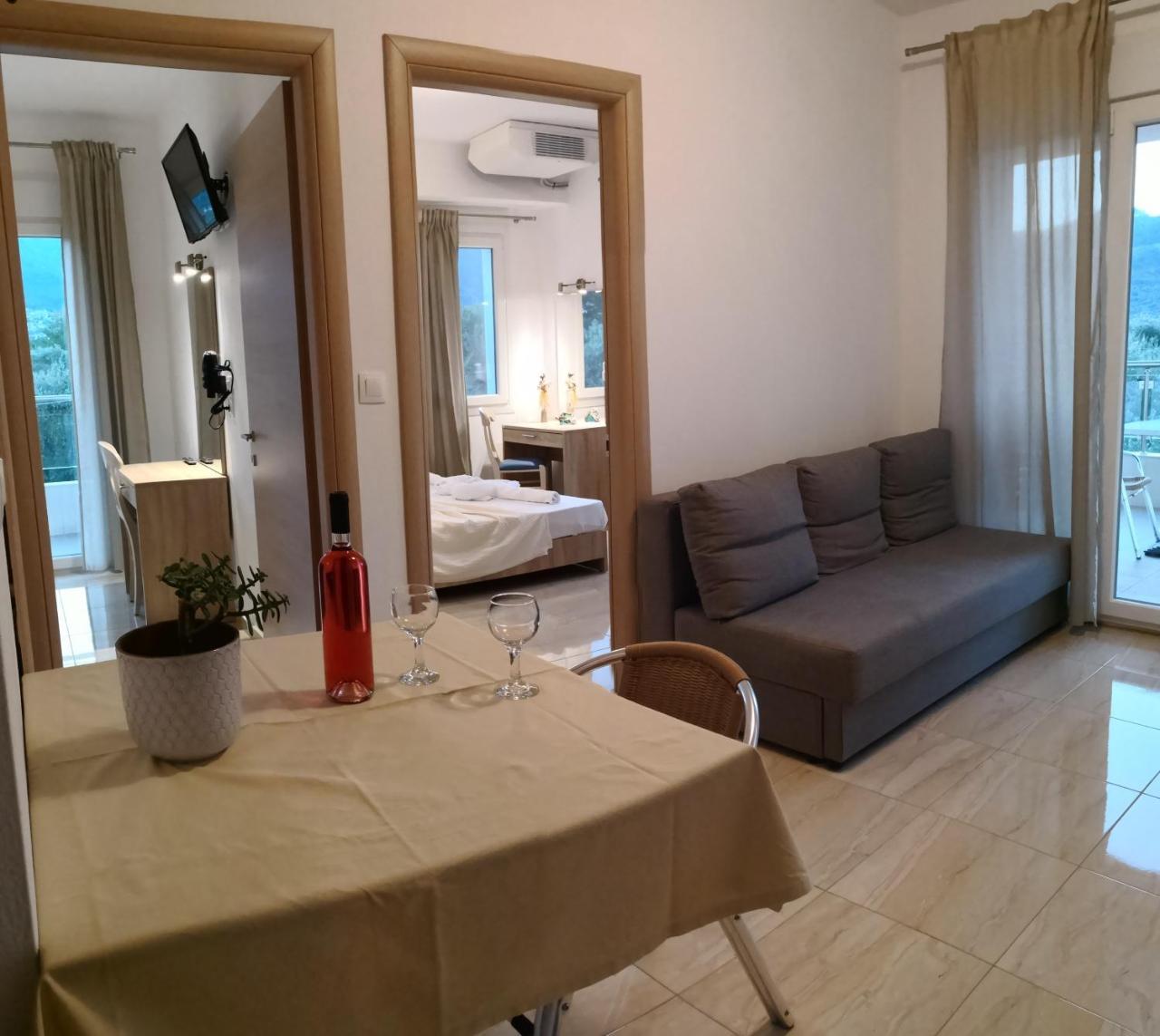 Porto Thassos Apartments & Studios سكالا بوتامياس المظهر الخارجي الصورة