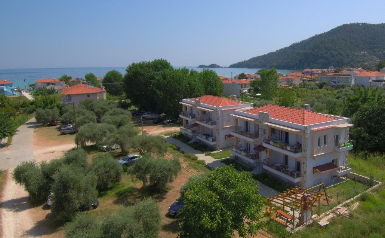 Porto Thassos Apartments & Studios سكالا بوتامياس المظهر الخارجي الصورة